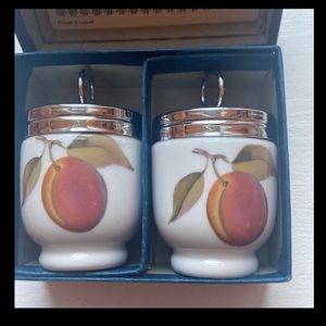 Royal Worcester egg coddlers, lightly used